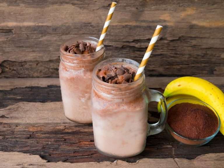 raw cacao milkshake example