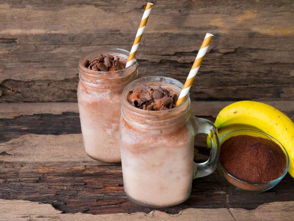 raw cacao milkshake example