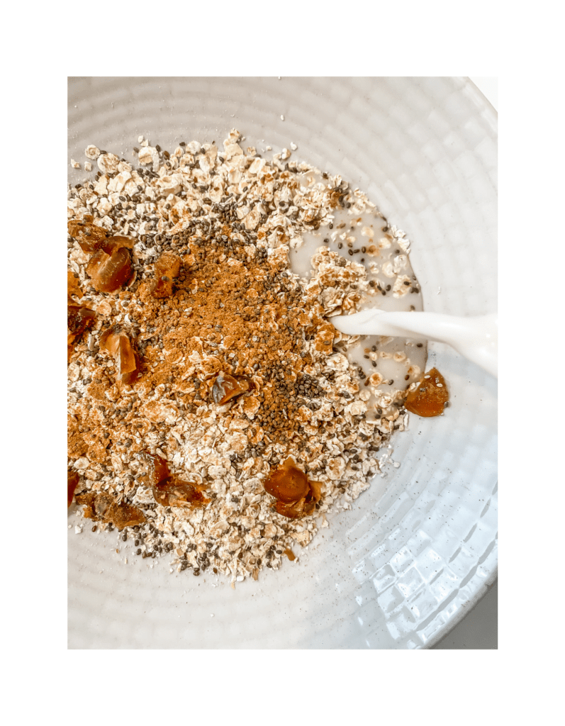 caramel soaked oats