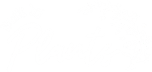 built by plants White Logo