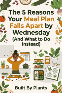 5 Reasons Your Meal Plan Falls Apart By Wednesday and What to Do instead