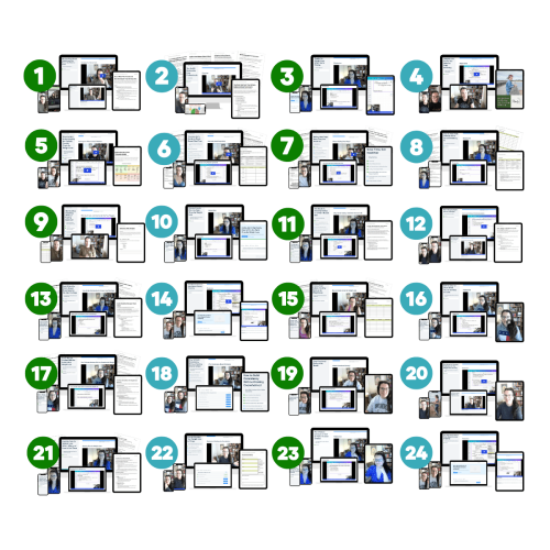 VARIATION ONE BLUE CIRCLES